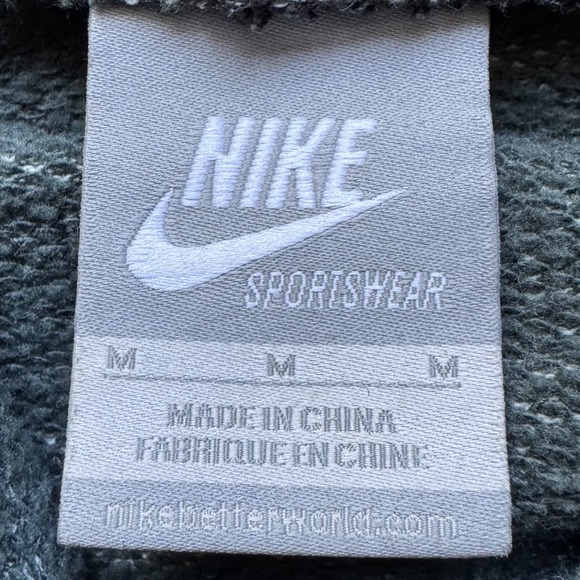 NIKE Stanton‎ Pullover Hoodie Sweatshirt Womens Medium Green Cowl Neck Batwing - Picture 2 of 13